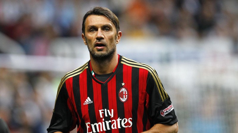 Paolo Maldini là người huyền thoại bất diệt của đội bóng thành Milan